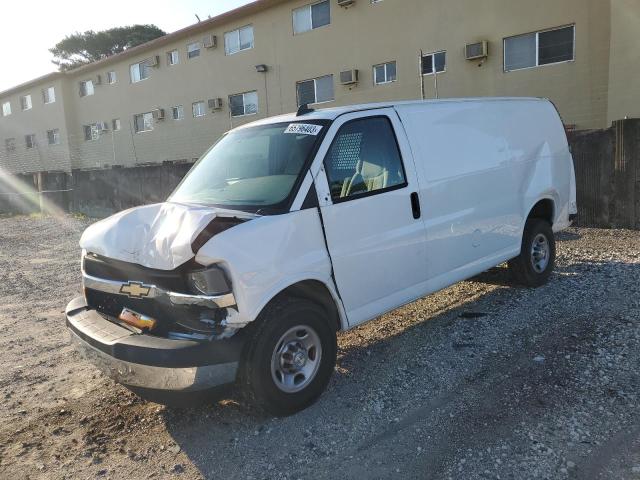 1GCWGAF76M1182786 - 2021 CHEVROLET EXPRESS G2 WHITE photo 1