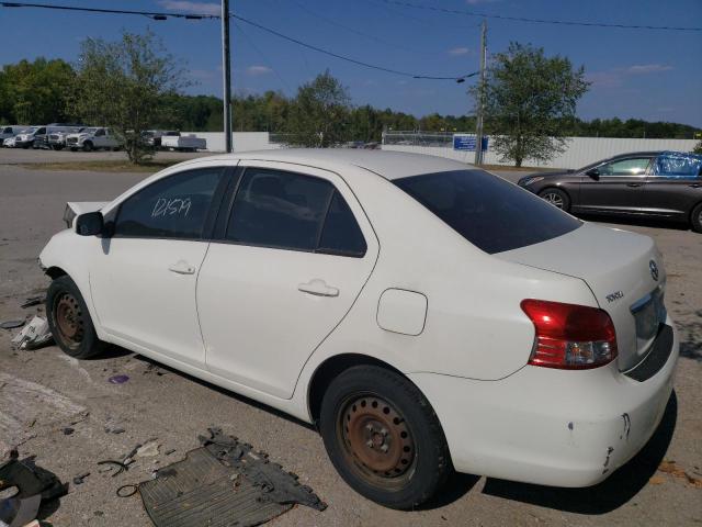 JTDBT903871125878 - 2007 TOYOTA YARIS WHITE photo 2