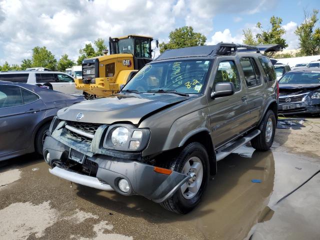 5N1ED28TX2C524144 - 2002 NISSAN XTERRA XE TAN photo 1