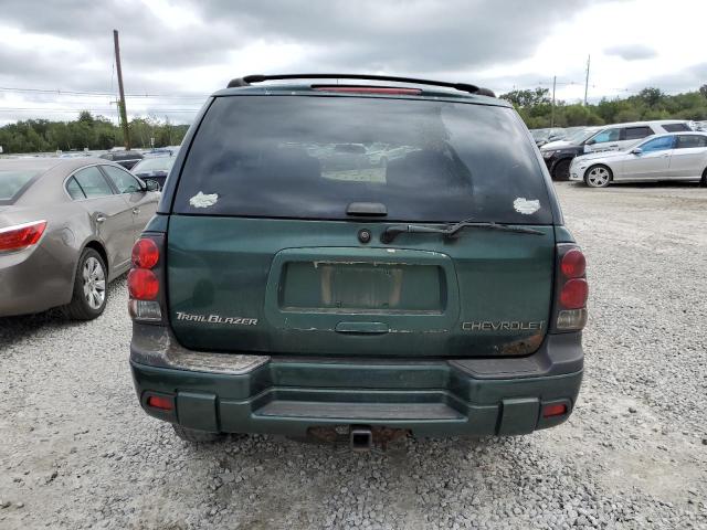 1GNDT13S622400039 - 2002 CHEVROLET TRAILBLAZE GREEN photo 6