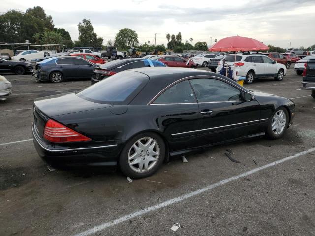 WDBPJ75J65A043800 - 2005 MERCEDES-BENZ CL 500 BLACK photo 3