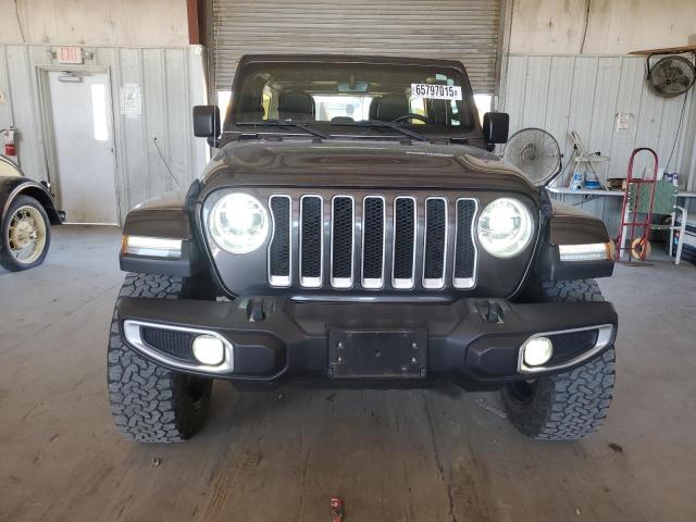 1C4HJXEN6JW197929 - 2018 JEEP WRANGLER UNLIMITED SAHARA ნაცრისფერი ფოტო 5