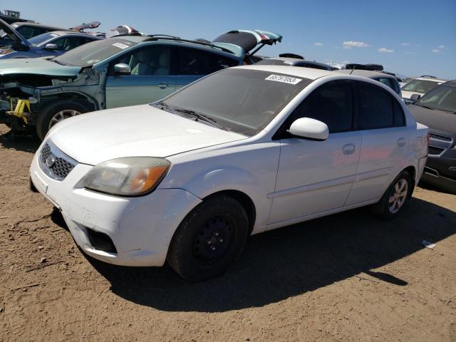 KNADH4A37B6864731 - 2011 KIA RIO BASE WHITE photo 1