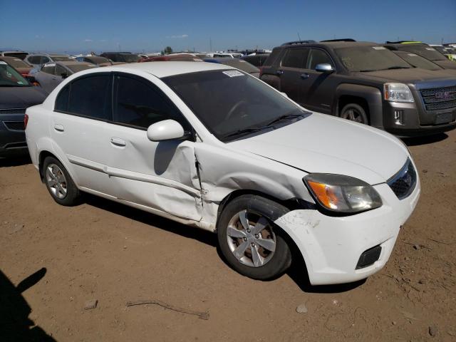 KNADH4A37B6864731 - 2011 KIA RIO BASE WHITE photo 4