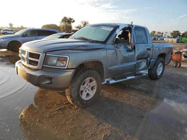 1D7RE3GKXBS580887 - 2011 DODGE DAKOTA SLT GRAY photo 1