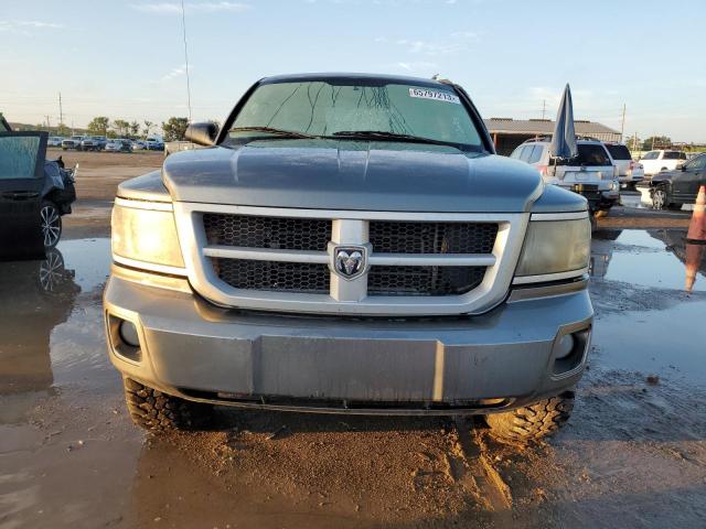 1D7RE3GKXBS580887 - 2011 DODGE DAKOTA SLT GRAY photo 5