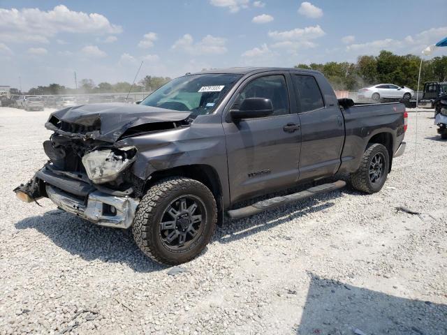 5TFRM5F1XGX106255 - 2016 TOYOTA TUNDRA DOUBLE CAB SR/SR5 GRAY photo 1