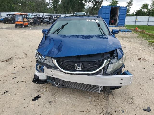 2HGFB2F89EH545289 - 2014 HONDA CIVIC EX BLUE photo 5