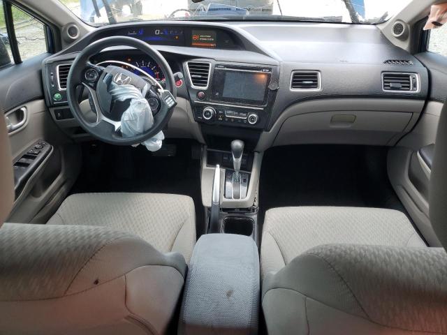 2HGFB2F89EH545289 - 2014 HONDA CIVIC EX BLUE photo 8