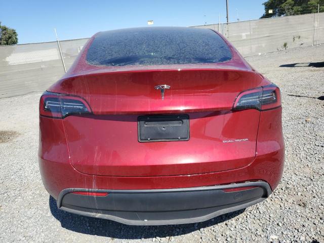 7SAYGDEE6RF065463 - 2024 TESLA MODEL Y RED photo 6