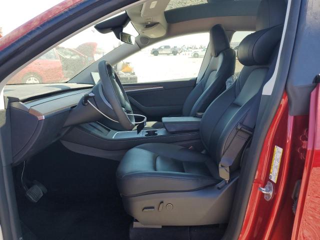 7SAYGDEE6RF065463 - 2024 TESLA MODEL Y RED photo 7