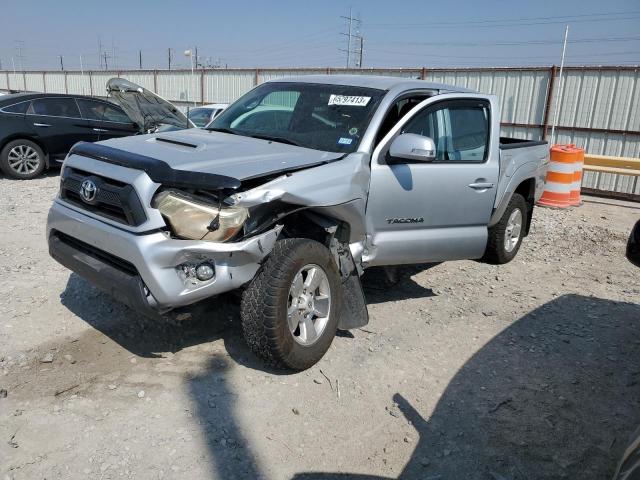 3TMJU4GN2CM132342 - 2012 TOYOTA TACOMA DOUBLE CAB PRERUNNER SILVER photo 1