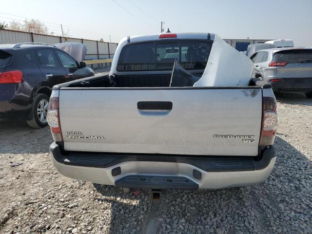 3TMJU4GN2CM132342 - 2012 TOYOTA TACOMA DOUBLE CAB PRERUNNER SILVER photo 6