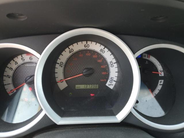 3TMJU4GN2CM132342 - 2012 TOYOTA TACOMA DOUBLE CAB PRERUNNER SILVER photo 9