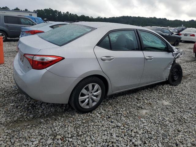 2T1BURHE6EC117693 - 2014 TOYOTA COROLLA L Silber Foto 3