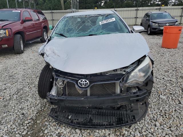 2T1BURHE6EC117693 - 2014 TOYOTA COROLLA L Silber Foto 5