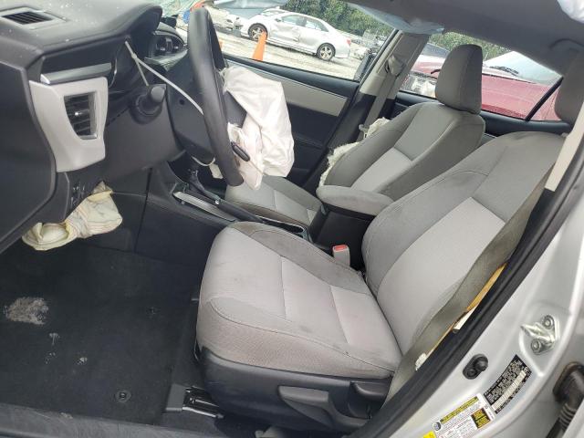 2T1BURHE6EC117693 - 2014 TOYOTA COROLLA L Silber Foto 7