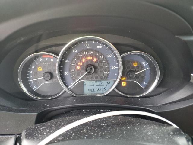 2T1BURHE6EC117693 - 2014 TOYOTA COROLLA L Silber Foto 9