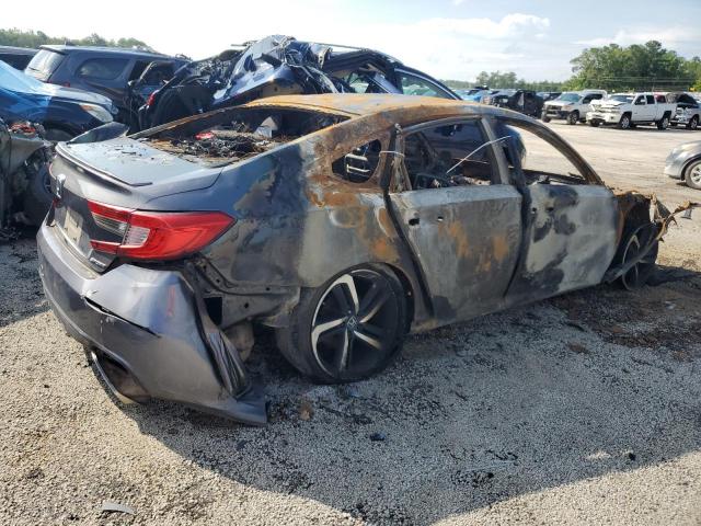 1HGCV1F31JA259311 - 2018 HONDA ACCORD SPORT GRAY photo 3