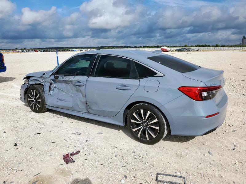 2HGFE1F76RH316647 - 2024 HONDA CIVIC EX GRAY photo 2