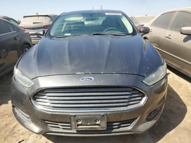 3FA6P0G71FR184047 - 2015 FORD FUSION S GRAY photo 5