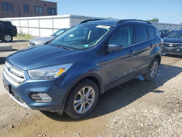 1FMCU9GD6JUB38758 - 2018 FORD ESCAPE SE ლურჯი ფოტო 1