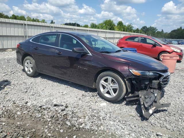 1G1ZC5ST0LF105490 - 2020 CHEVROLET MALIBU LS BURGUNDY photo 4