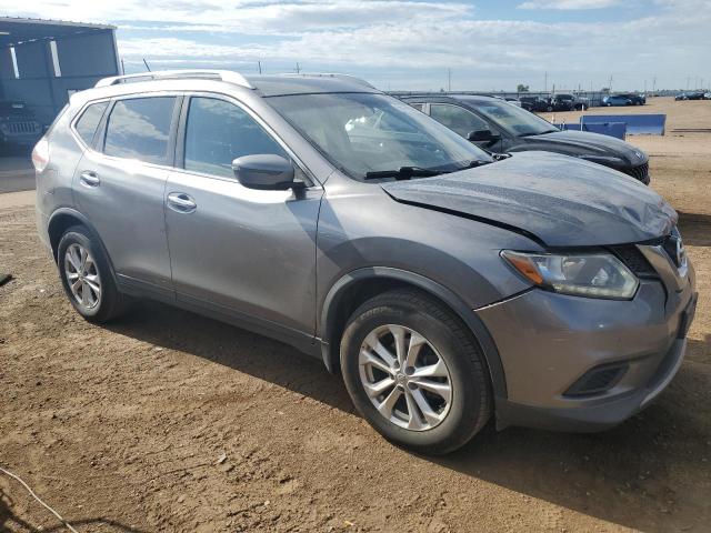 KNMAT2MV2GP734198 - 2016 NISSAN ROGUE S GRAY photo 4