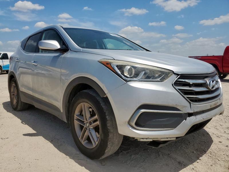 5XYZT3LB9JG560768 - 2018 HYUNDAI SANTA FE S SILVER photo 4