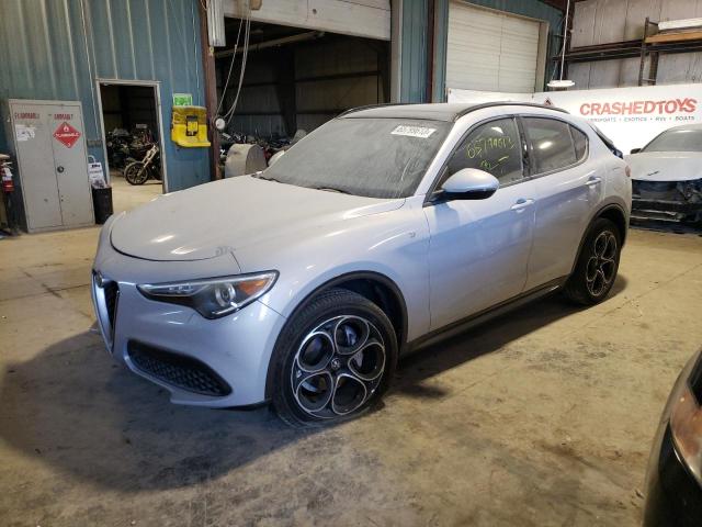 ZASPAKBN4N7D31153 - 2022 ALFA ROMEO STELVIO TI SILVER photo 1