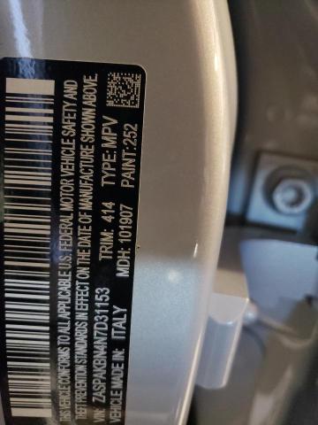 ZASPAKBN4N7D31153 - 2022 ALFA ROMEO STELVIO TI SILVER photo 12