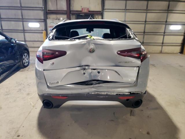 ZASPAKBN4N7D31153 - 2022 ALFA ROMEO STELVIO TI SILVER photo 6