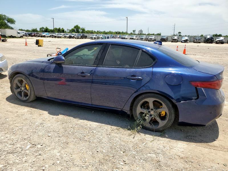 ZARFAECN3H7557179 - 2017 ALFA ROMEO GIULIA TI BLUE photo 2