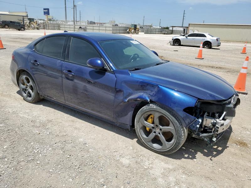ZARFAECN3H7557179 - 2017 ALFA ROMEO GIULIA TI BLUE photo 4