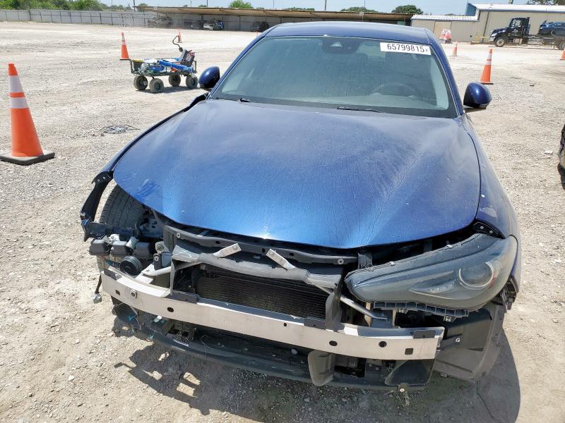 ZARFAECN3H7557179 - 2017 ALFA ROMEO GIULIA TI BLUE photo 5