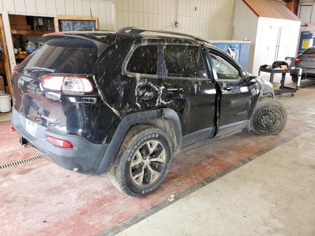 1C4PJMBS2HW632878 - 2017 JEEP CHEROKEE TRAILHAWK BLACK photo 3