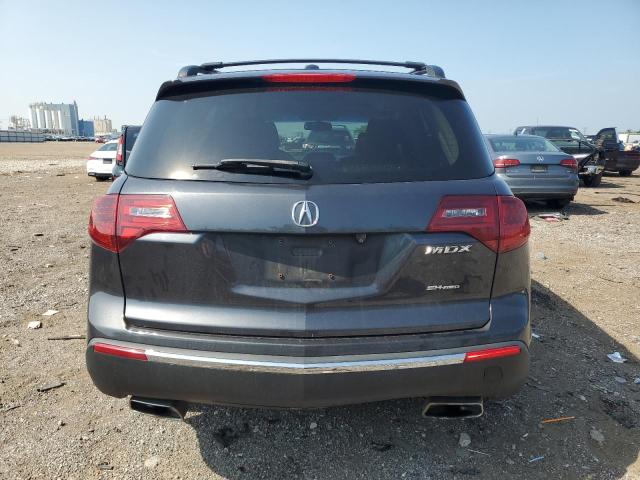 2HNYD2H88DH518625 - 2013 ACURA MDX ADVANCE GRAY photo 6