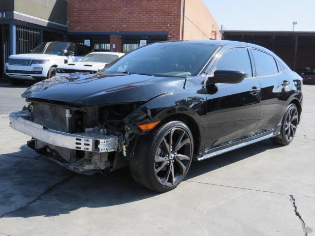 SHHFK7G4XJU212900 - 2018 HONDA CIVIC SPORT BLACK photo 2