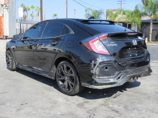 SHHFK7G4XJU212900 - 2018 HONDA CIVIC SPORT BLACK photo 4