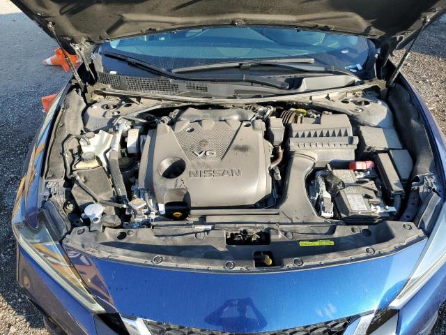 1N4AA6CV0NC504006 - 2022 NISSAN MAXIMA SV BLUE photo 11