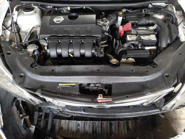 3N1AB7AP1FY303003 - 2015 NISSAN SENTRA S WHITE photo 11