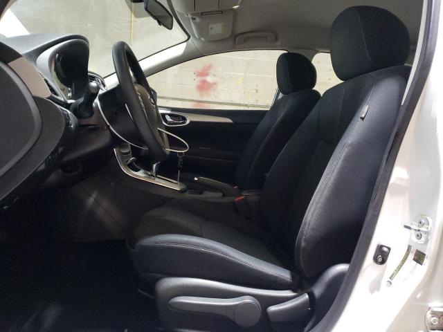 3N1AB7AP1FY303003 - 2015 NISSAN SENTRA S WHITE photo 7