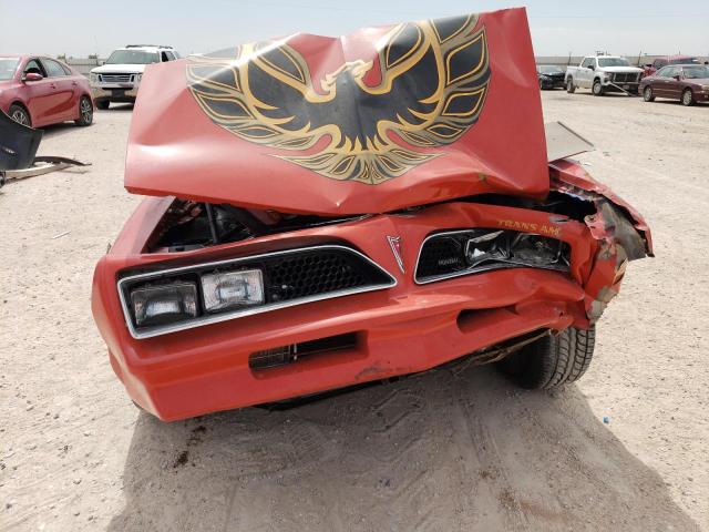 2W87Z7N248468 - 1977 PONTIAC FIREBIRD RED photo 5