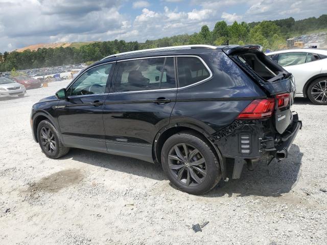 3VV3B7AX0NM163460 - 2022 VOLKSWAGEN TIGUAN SE Czarny zdjęcie 2