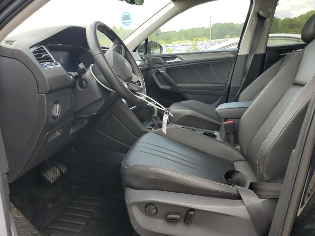 3VV3B7AX0NM163460 - 2022 VOLKSWAGEN TIGUAN SE Czarny zdjęcie 7