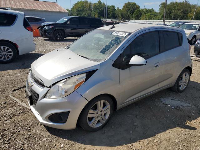 KL8CD6S95DC596879 - 2013 CHEVROLET SPARK 1LT SILVER photo 1