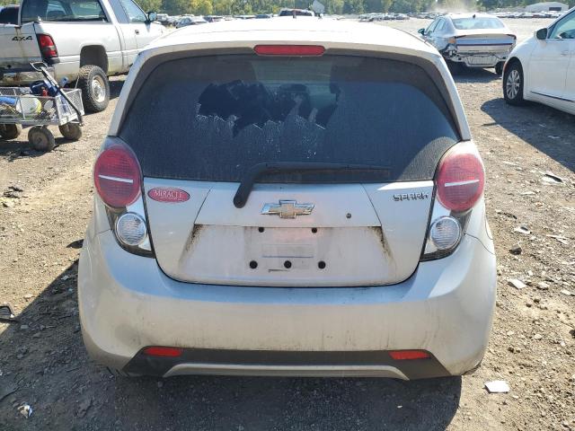 KL8CD6S95DC596879 - 2013 CHEVROLET SPARK 1LT SILVER photo 6