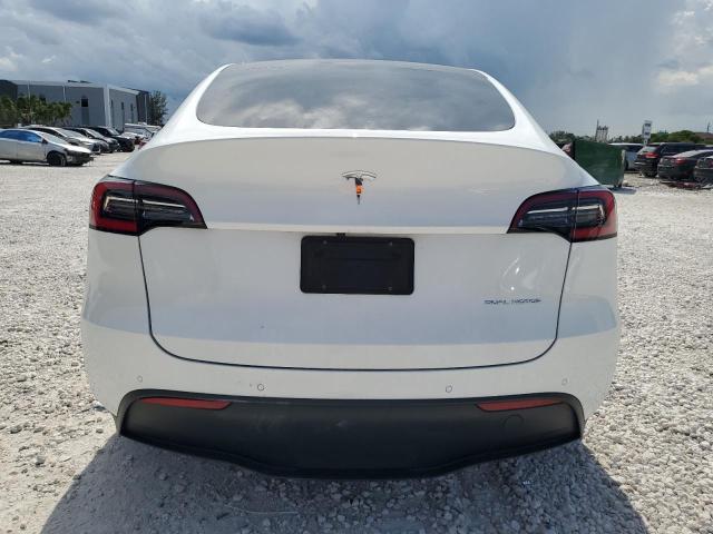 5YJYGAEE2MF187287 - 2021 TESLA MODEL Y WHITE photo 6