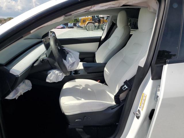 5YJYGAEE2MF187287 - 2021 TESLA MODEL Y WHITE photo 7
