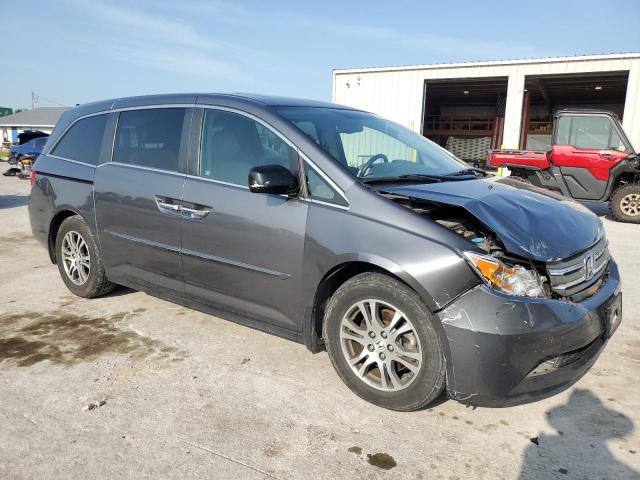 5FNRL5H69CB024002 - 2012 HONDA ODYSSEY EXL Մոխրագույն լուսանկար 4
